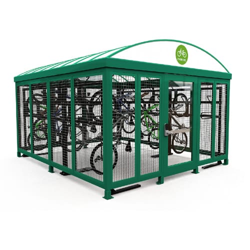 Bike Shelter: Peapod
