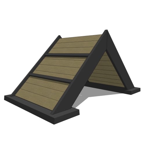 Gyms For Dogs - DL-MH2-RPW - Mini Hill Climb 23" H - RPW (LG/XL)