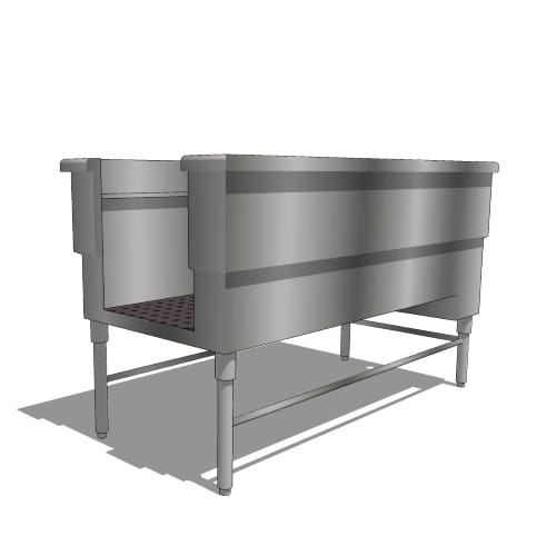 Cool Dog Wash Tubs - Pro Series Tub Hair Catching System Detail