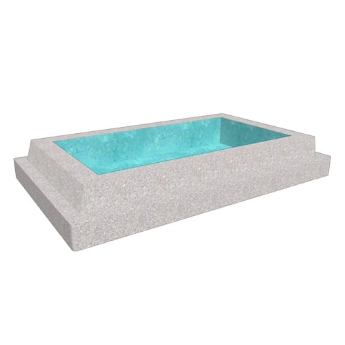 DL-POOL-FBR - Cool Dog Splash Pool