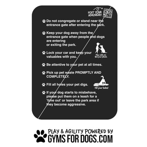 Dog Park Signage preview 1