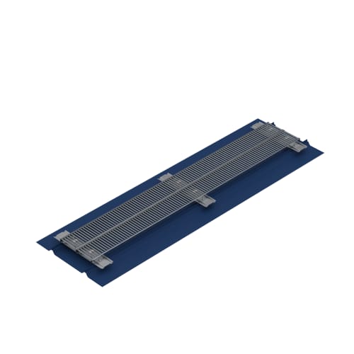 24" Wide Metalwalk®, No Handrail, S-5™ Clamp preview 2