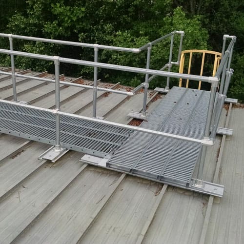 Metalwalk®, Walkway Intersection, Parallel & Perpendicular