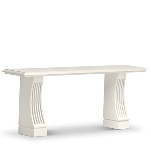 Fluted Corbel Console Table