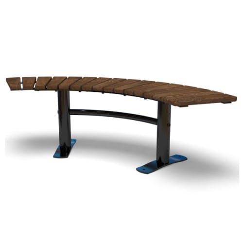 Fairmount Bench Curved 90° - Surface Mount (FA300N) preview 1