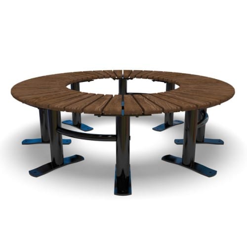 Fairmount 59” (1.5m) Curved Bench 360° - Surface Mount (FA220N) preview 1