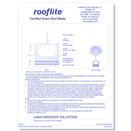 preview of Green Roof Soil Systems: Rooftop Trees