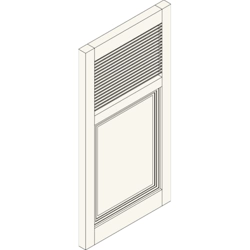 Composite Shutters: Exterior French Quarter