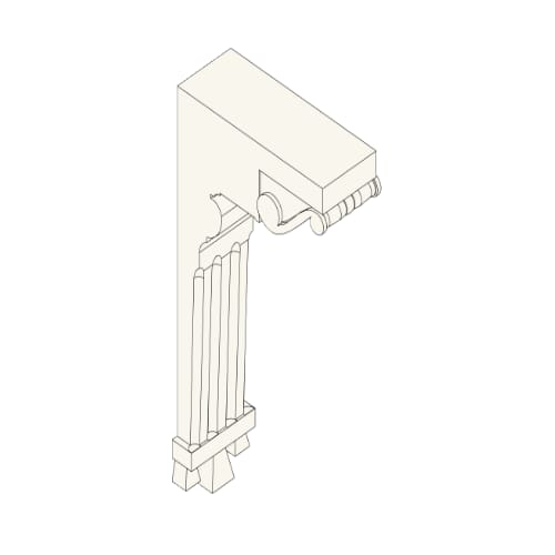 preview of Corbel Bracket: BKT 19.75" x 38.75" x 7.25"