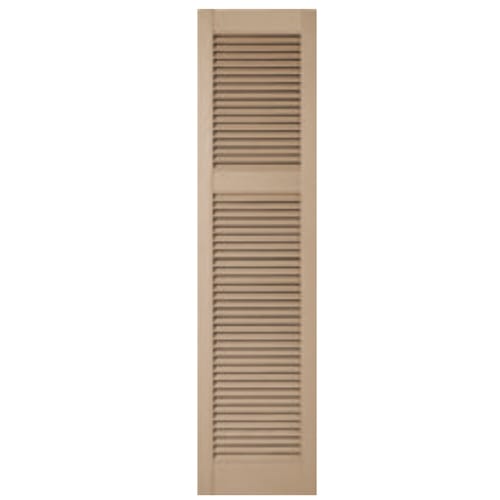 Specialty Louvered Vinyl Shutters preview 1