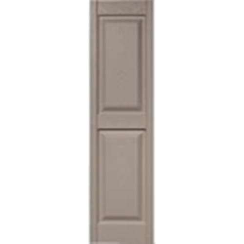 Specialty Raised Panel Vinyl Shutters preview 1