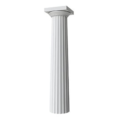 RoyalCast ™ Composite Fiberglass Round Tapered Fluted Greek Doric Columns