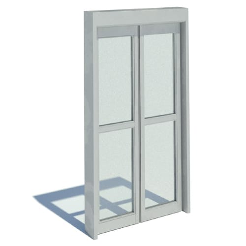 1010757 - SW200i-Fold with Doors 2 Panel Surface Mount Folding Door System - Rev 3.0