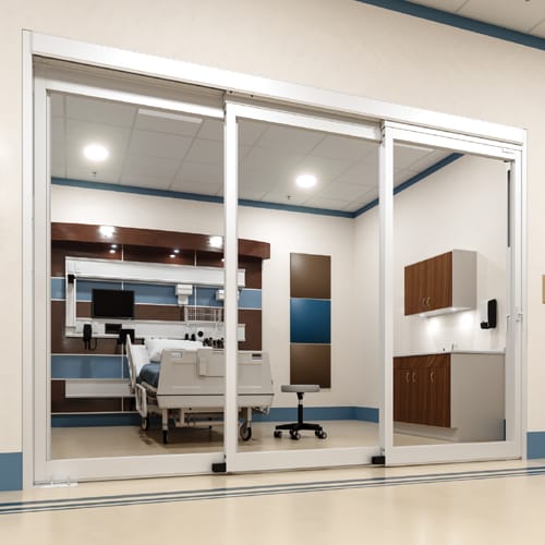 ASSA ABLOY VersaMax 2.0 Sliding Telescopic ICU Door preview 1