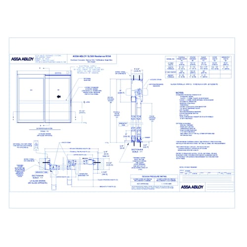 preview of ASSA ABLOY SL500 Resilience R104 FBO SS NS Non-Impact Rev 8.0