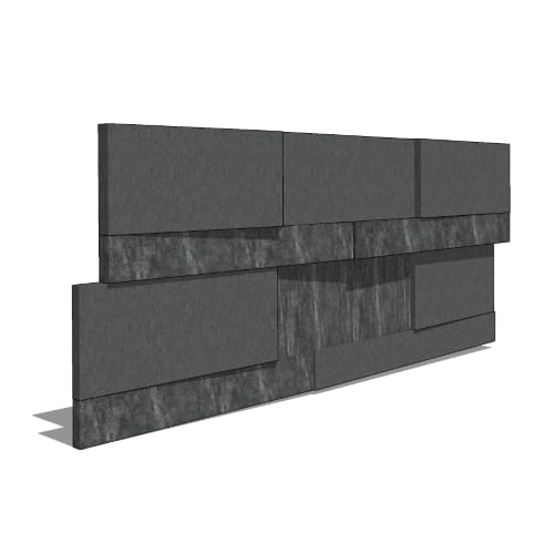 Mystic Black Slate Veneer