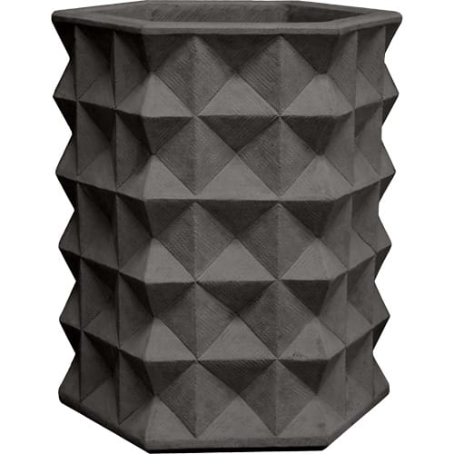 28" Tall Topaz Hex Planter preview 4