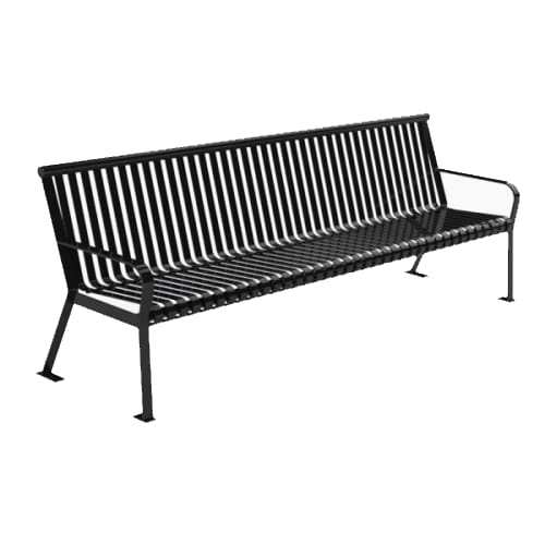 Steel Strap Bench With Back: Model 3107-06-08 preview 1