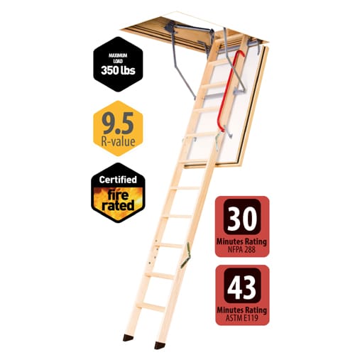 LWF US Fire Rated Certified Attic Ladder