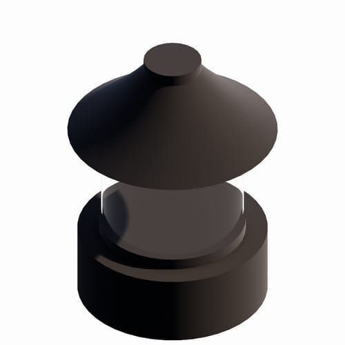 3' Diameter: Round Gas Fireplace (24" & 36" Viewing Height)