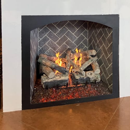 Carina Open Hearth Traditional Fireplace preview 3