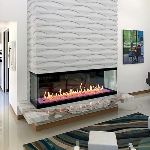 Enlight SafeSurface Glass: Bay Fireplace preview 2