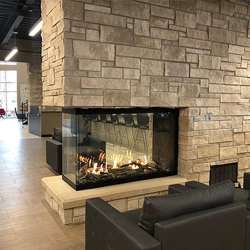 Enlight SafeSurface Glass: Pier Fireplace preview 2