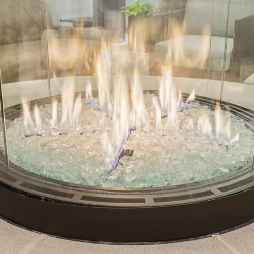 3' Diameter Round Gas Fireplace preview 3