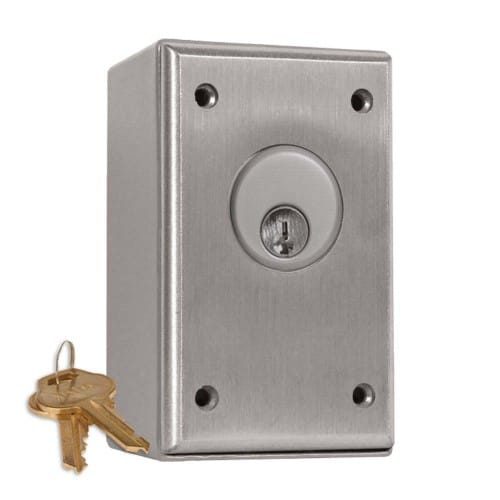 CM-1000 Series: Key Switches - Cast Aluminum Faceplate and Surface Box preview 2
