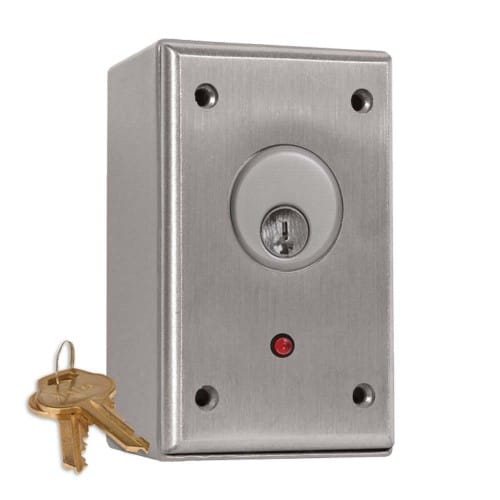 CM-1000 Series: Key Switches - Cast Aluminum Faceplate and Surface Box preview 1