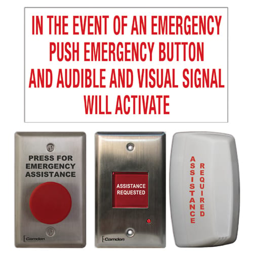 CX-WEC10 Single Gang Emergency Call Kit preview 1