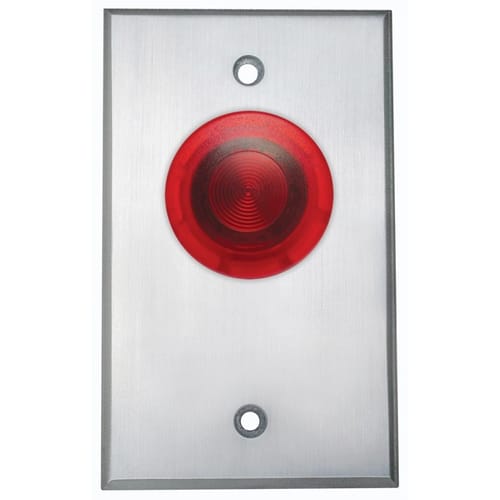 CM-3040R: 1-5/8 Illum Mushroom Button Aluminum Green NC Maintained preview 1