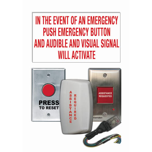 CX-WEC12 Single Gang Emerg. Kit with Push Button Reset preview 1