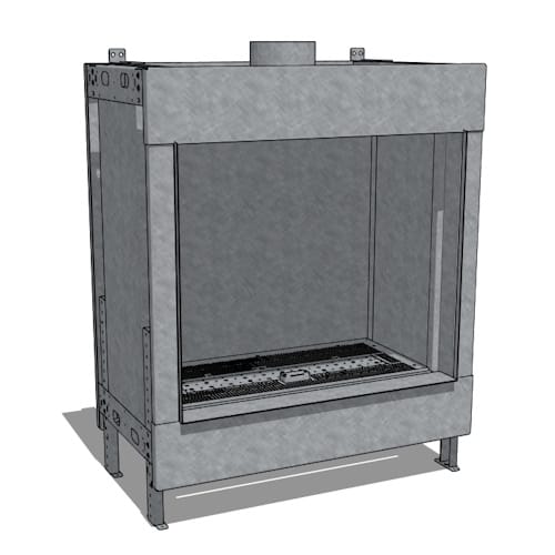 Flare Vent Free Front Facing: Flare-FF-30-H