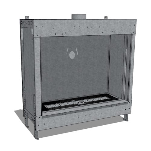 Flare Vent Free Front Facing: Flare-FF-45-EH