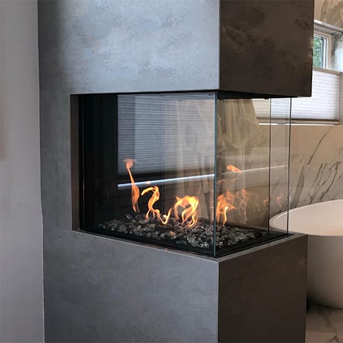 Indoor Flare Room Definer - Peninsula Linear Fireplaces preview 4