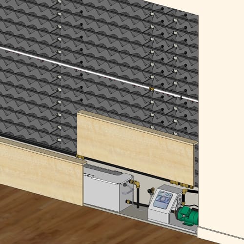 Versa Wall To The Floor / Irrigation: Recirculation Tanks At The Wall preview 1