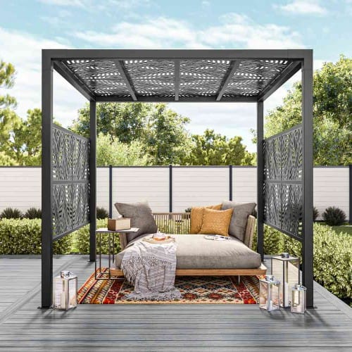 Freestyle™ 8’  x 8’ Aluminum Pergola preview 1