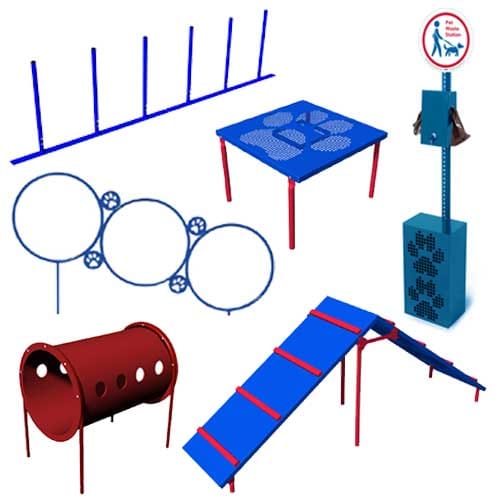 Combination Course, Small Dog Area, 6 Pieces (BARK-CMBKIT) preview 4