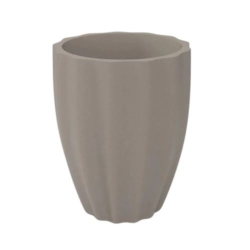 PurePots: Rippled Round Fiberglass Planter - 4403IR preview 1