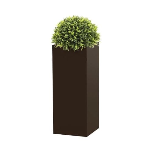 Modern Elite: Tower Powder-Coated Aluminum Planter - 6202TS preview 1