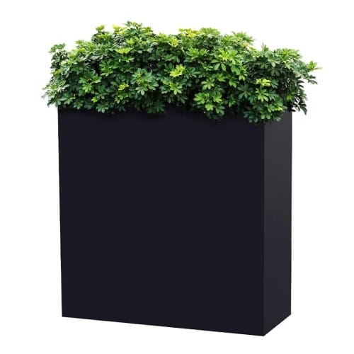 Modern Elite: Wide Divider Powder-Coated Aluminum Planter - 6120WR preview 1