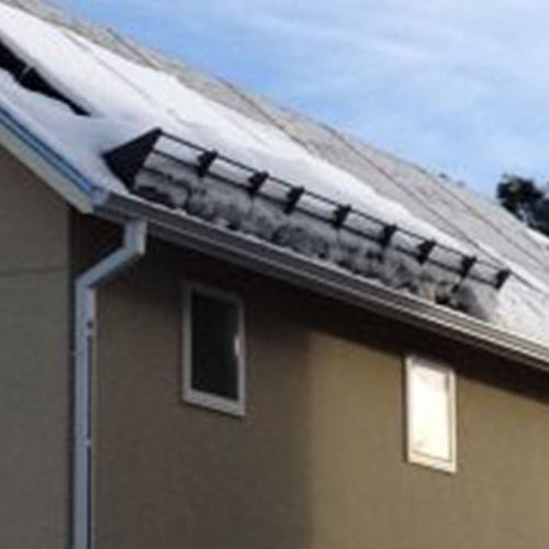 Drift Solar Snow Fence Bracket preview 1