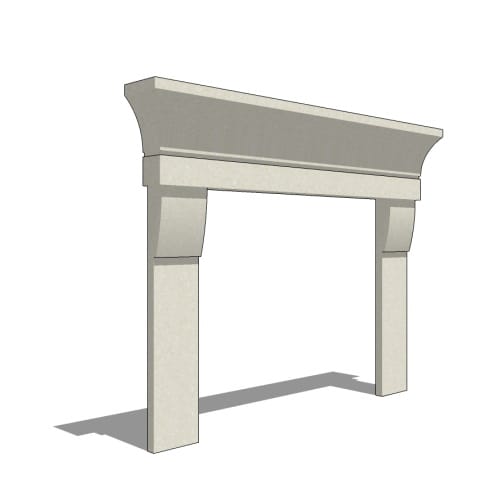 Fireplace Mantels: Fransk