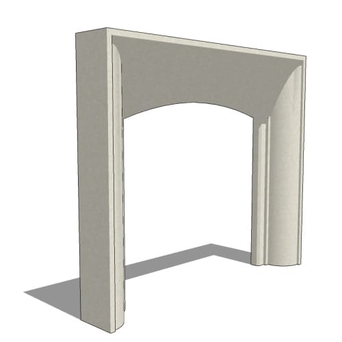 Fireplace Mantels: Margaret Mantel