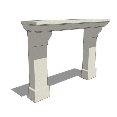 Fireplace Mantels: Regal 72 Tall Mantel
