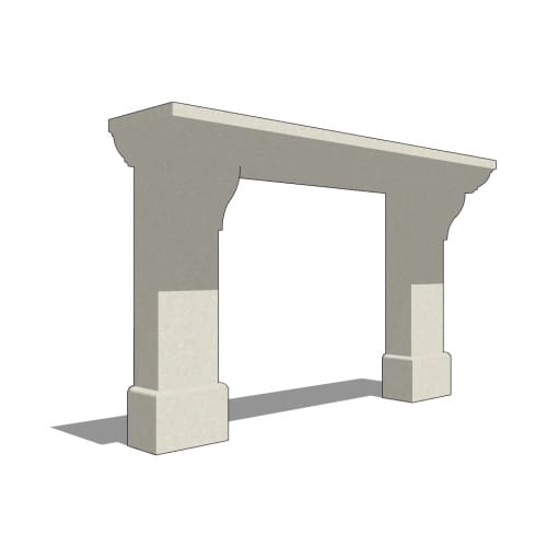 Fireplace Mantels: Regal 72 Standard Mantel 