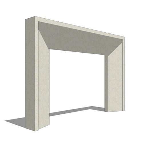 Fireplace Mantels: Vogue 60