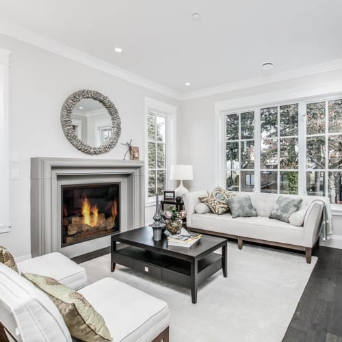 Mantel: Chateau Concrete Surround Fireplace Mantel