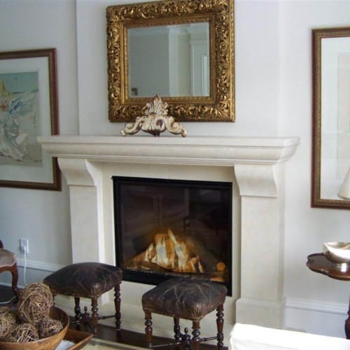 Mantel: Regal 72 Standard Concrete Fireplace Mantel preview 2